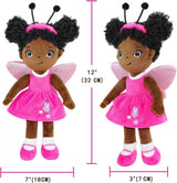 12” Puha Játékbaba, Afrikai Amerikai Babababa, Ajándék 2-3 Éves Lányoknak - Outlet24