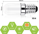 2 darab E14-es LED hűtőszekrény izzók (1,5 W, meleg fehér, 3000 K, 135 lm - Outlet24