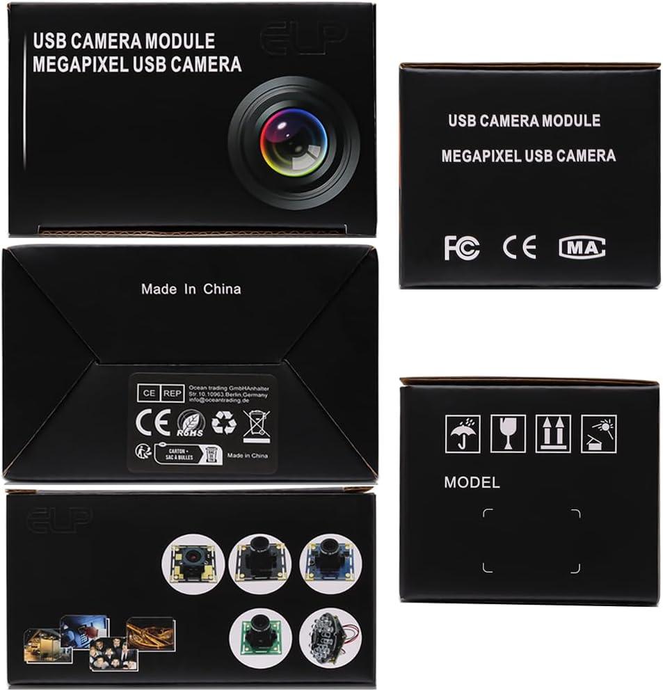 2MP Autofókuszú USB Kamera Modul 1080P HD Széles Látószögű Biztonsági Kamera - Outlet24
