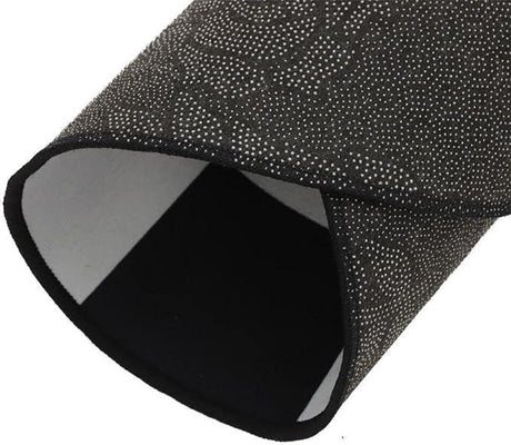 3D Illúziós Szőnyeg, Fekete-Feher Spirál MintávalÚjracsomagolt termék - Outlet24