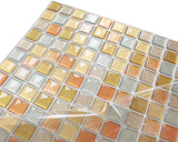 3D mozaik csempék 4db x 23x23 cm - Outlet24