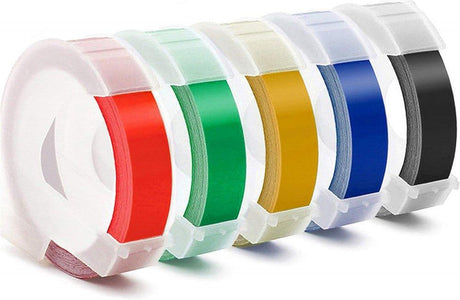 3D Műanyag Dombornyomott Címke, Kompatibilis Dymo Készülékekkel Újracsomagolt termék - Outlet24