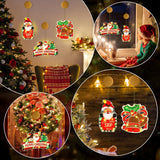 3db-os LED Karácsonyi Dekorációs Világítás Szívókoronggal - Outlet24