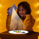 4 az 1-ben Projektoros Rajztábla Gyerekeknek - Előkészítő Tanulási Aktivitások, Oktató Játékok Újracsomagolt termék - Outlet24