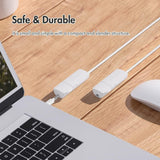 4 darabos univerzális gyermekbiztos USB töltő fedél, biztonsági aljzatfedők (fehér) - Outlet24