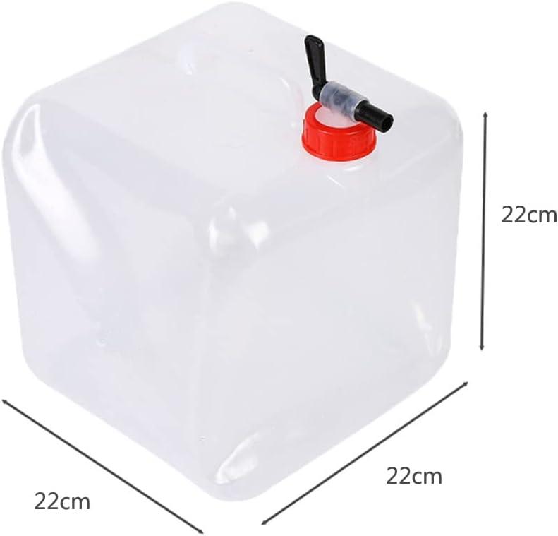Összecsukható Víztartály Kempinghez Csappal és Fogantyúval BPA-mentes, 10L