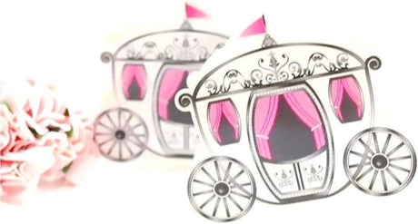 50 darabos Hercegnő Hamupipőke Kocsi, Esküvői Ajándék Doboz - Outlet24