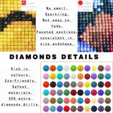 5D Teljes Mozaik Ragasztó Képek Gyémántfestés - Leopárd Mintás, Dekoráció Nappaliba és Hálószobába - Outlet24