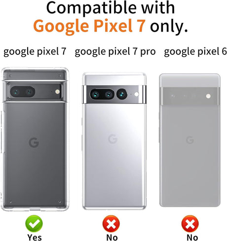 Google Pixel 7 Ultra Slim Matt Védőtok - Áttetsző, Ütésálló