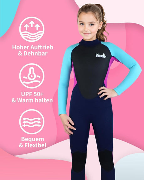 Gyermek Neoprén Wetsuit UV50+ Védelemmel - Búvárkodáshoz és Úszáshoz, XL-es méret - Open Box