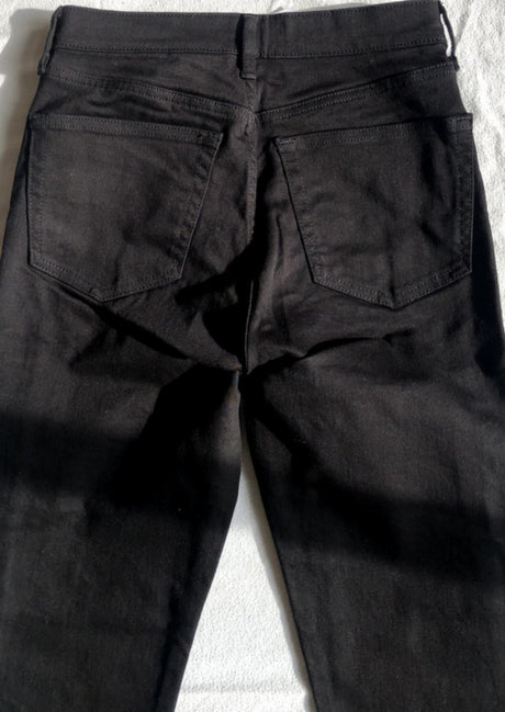 Topshop Unisex Fekete Jeans, UK10 Méret 28/32 Újracsomagolt termék