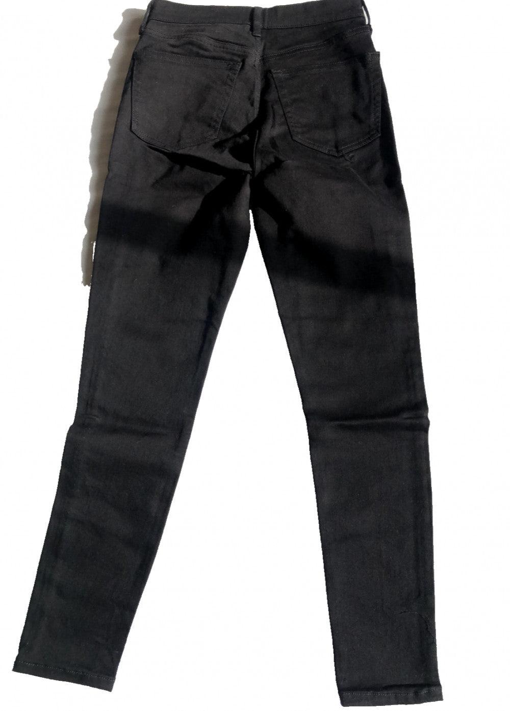 Topshop Unisex Fekete Jeans, UK10 Méret 28/32