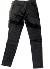 Topshop Unisex Fekete Jeans, UK10 Méret 28/32 Újracsomagolt termék
