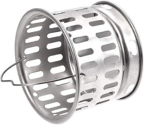 Szűrő kosár mosogató fogantyúval Rozsdamentes acél konyhai mosogatókhoz 77 mm átmérő