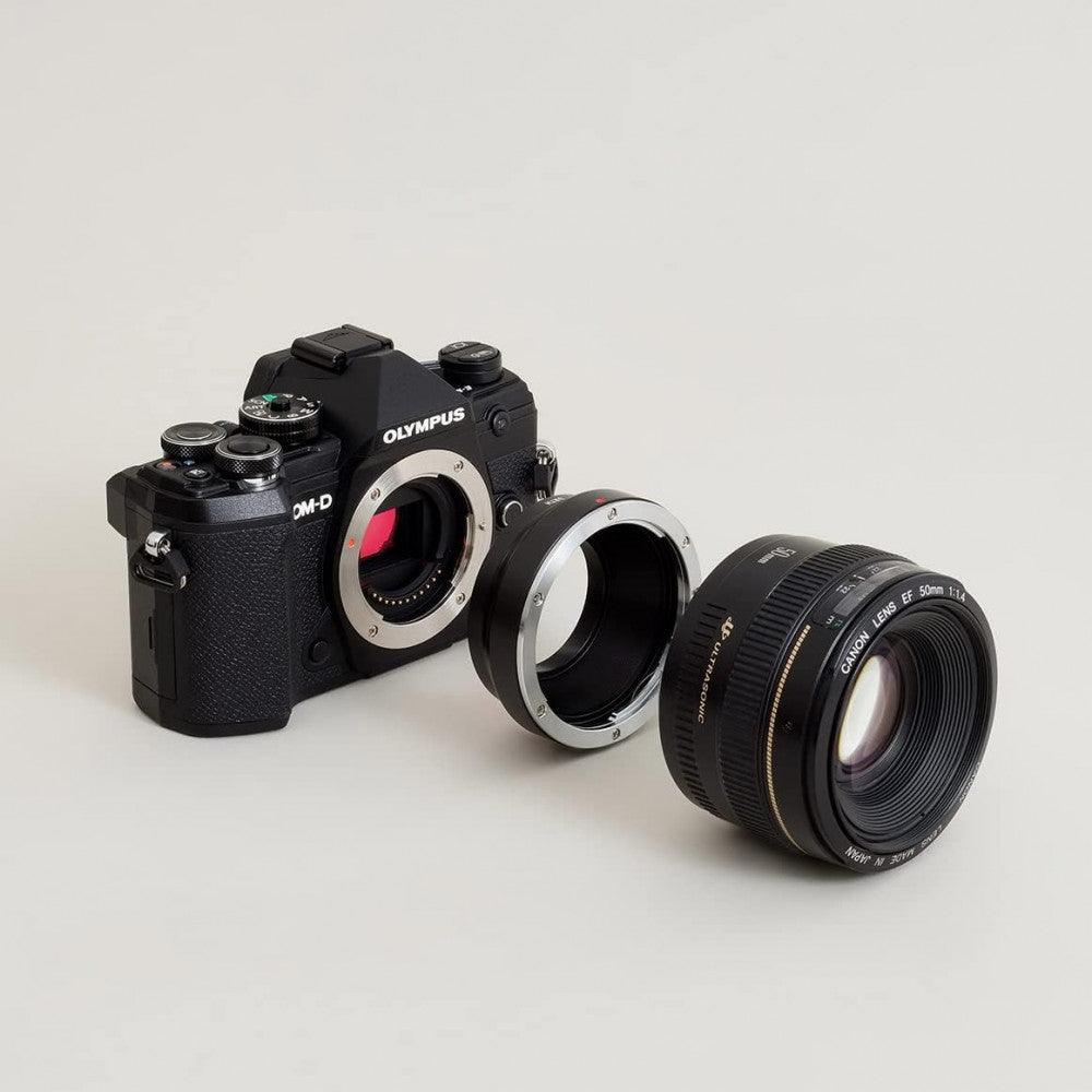 Urth Objektív Adapter: Canon (EF/EF-S) Lencse Micro Four Thirds (M4/3) Kamera Testhez, Alumínium Újracsomagolt termék