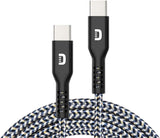 Zendure SuperCord Kevlar 100W USB-C - USB-C Kábel 1M Fekete Újracsomagolt termék