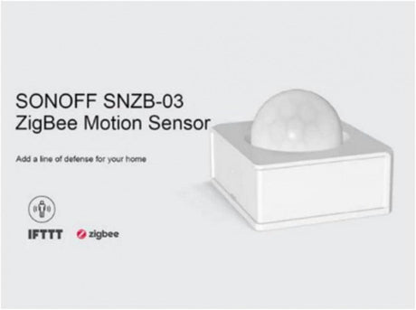 Sonoff Snzb-03 Zigbee Mozgásérzékelő, Vezeték Nélküli, Fehér - Híd Szükséges Újracsomagolt termék
