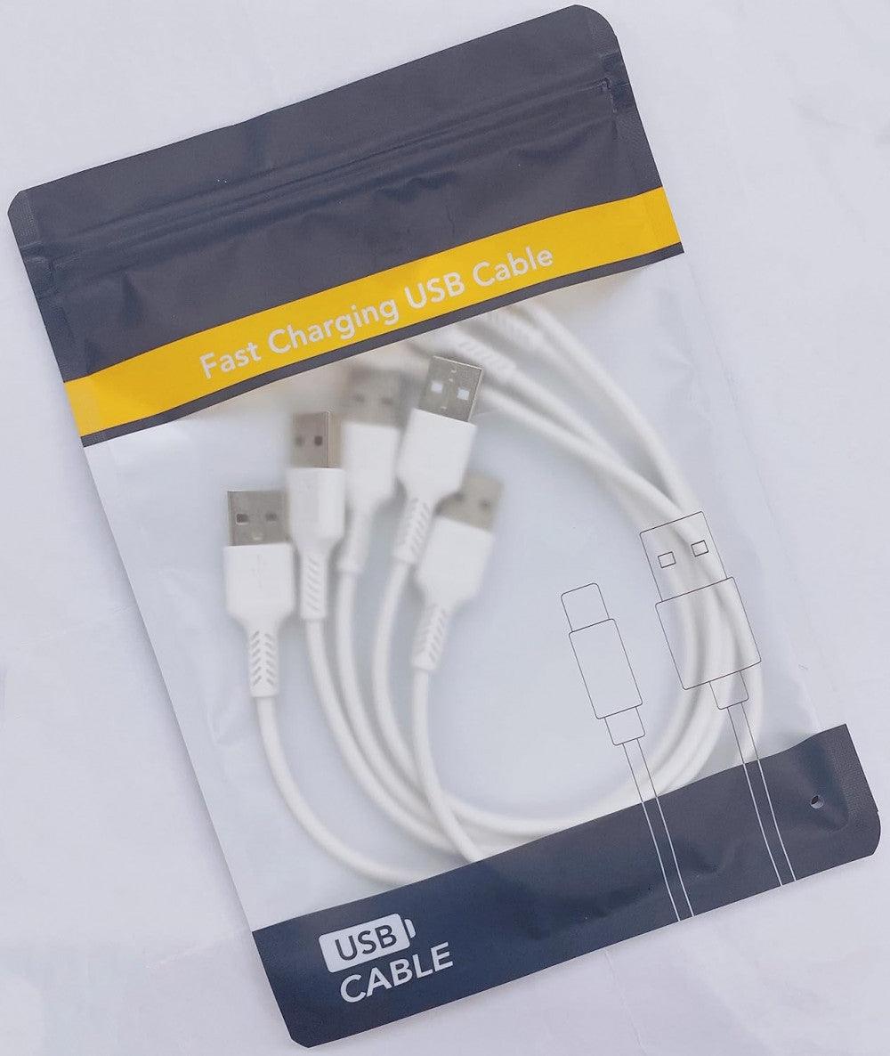 PEAKLIFT Mikro USB kábel 5db 30cm - Fehér
