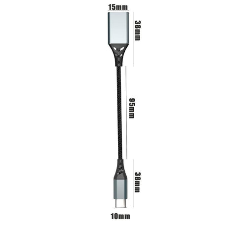 Targeal USB C - USB 2.0 Nylon Típusú C Töltőkábel, Kompatibilis PC, PS4/PS5, Xbox