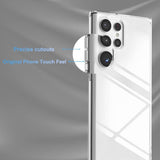 Samsung S22 Tok - Ultra Vékony TPU Szilikon - Átlátszó, Ütésálló