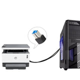 USB 20PIN - Dupla USB B 3.0 Kábel, Nyomtatókhoz, Külső Merevlemezekhez és További Eszközökhöz
