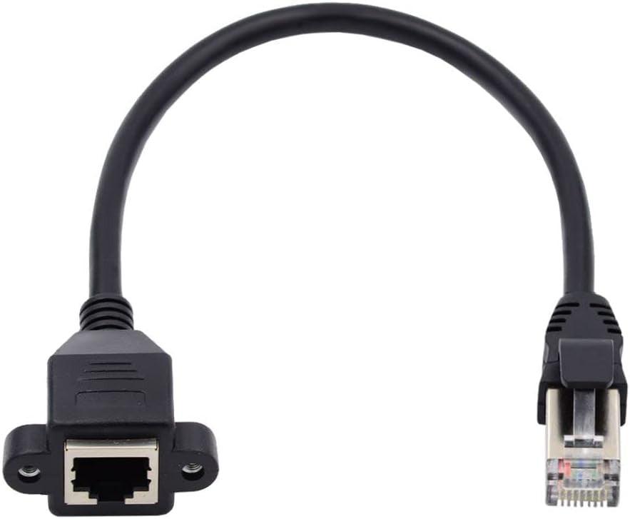 RJ45 8P8C FTP STP UTP Cat6 LAN Ethernet hálózati hosszabbító kábel 90 fokos