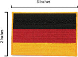 A-ONE 2 darabos Wernigerode kitűző és Német Nemzeti Zászló vasalható vagy felvarrható folt készlet - Outlet24
