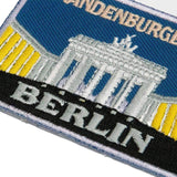A-ONE 3 darabos csomag - Brandenburgi kapu hímzés, Német zászló kitűző és Berlin városi jelvény No.048B - Outlet24