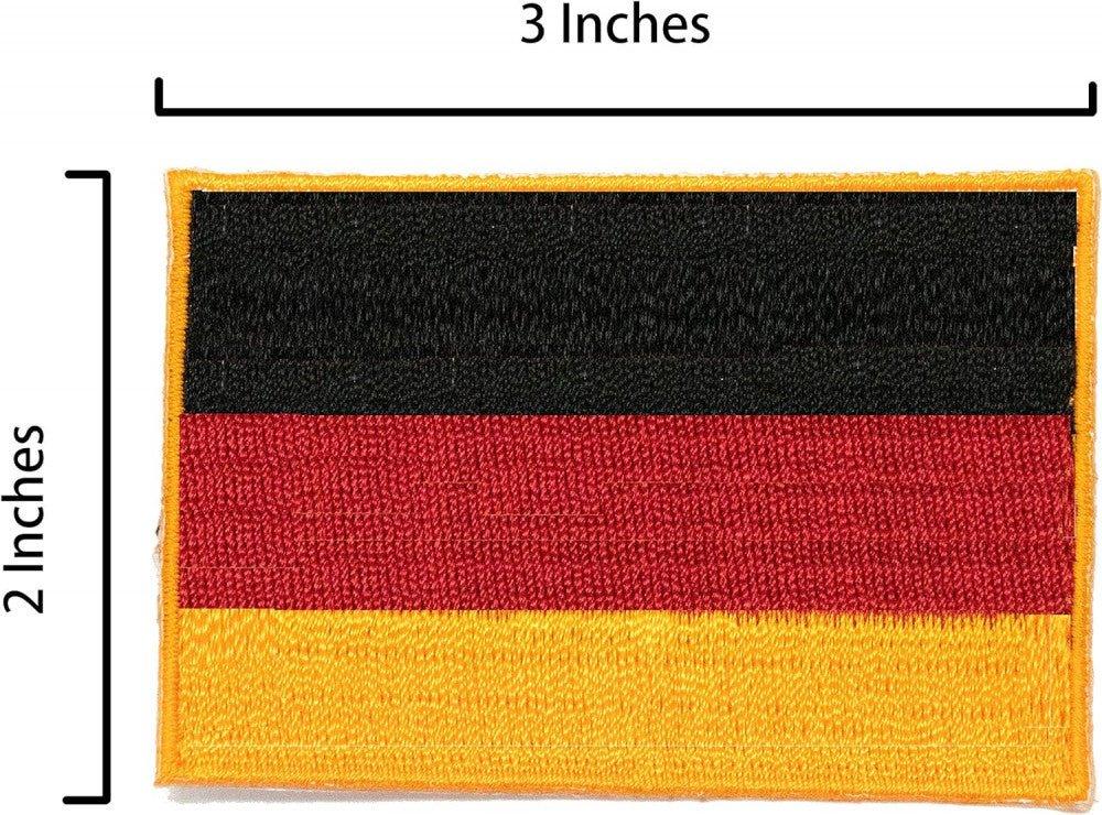 A-ONE Andechs Monostor Patches + Német Zászló Vasalható Hímzett Kitűző, 2 darabos csomag - Outlet24