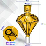 ADMY Shisha Melasses Catcher gyémánt, arany 18/8 vágott előhűtő vízipipa-tartozék - Outlet24