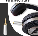Aranyozott Audio Adapter (3.5mm Férfi - 2.5mm Női) 2 Csomag, Prémium Minőségű Jack Fülhallgató Konverter Újracsomagolt termék - Outlet24