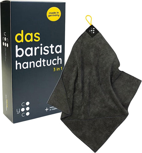 Barista Portafilter és Kávégép tisztítókendő, 45 x 45 cm (Fekete) Újracsomagolt termék - Outlet24