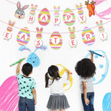 BEKOIUP húsvéti nyuszis dekoratív füzér szett - Outlet24