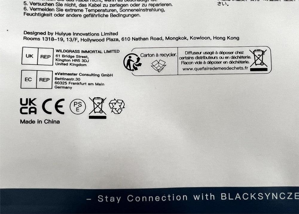 BLACKSYNCZE 2 Csomag USB C Kábel, 3.1A Gyors Töltésű, Szürke, Samsung Galaxy, Pixel és LG Kompatibilis - Outlet24
