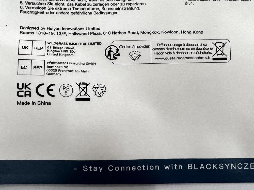 BLACKSYNCZE USB C - Lightning Gyors Töltőkábel, MFi Tanúsítvánnyal Újracsomagolt termék - Outlet24