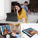 Bluetooth Billentyűzet iPad Tok AZERTY, iPad 2020/2018, Pro 10.5, Air 3 - Open Box - Outlet24