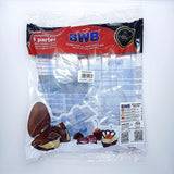 BWB 10228 forma Készlet 3 részes Szilikonból fagyihoz, csokihoz 2 tálca 30-120g - Outlet24