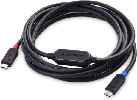 Cable Matters Aktív USB C Kábel 3m 4K Videó, 10Gbps Adatátvitel és 60W Töltés Újracsomagolt termék - Outlet24