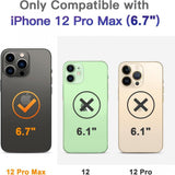 CANSHN iPhone 12 Pro Max Átlátszó Védőtok, Szilikon - Outlet24