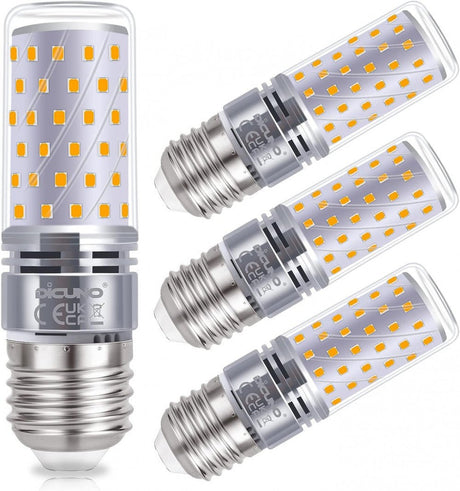 DiCUNO E27 LED izzó 10W, E27 Edison, meleg fehér 2700K, 1400 lm, 4 darabos - Outlet24