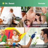 Dr. Senst DET-306 Infravörös Lázmérő - Digitális Kijelző, Lázriasztás, Érintésmentes Újracsomagolt termék - Outlet24