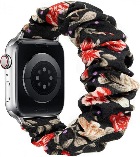 Elasztikus Apple Watch Szíj Virágmintás Női, L méret Újracsomagolt termék - Outlet24