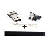 FPC Kábel USB 2.0 Típus-A Férfi - Micro USB 5Pin Férfi Adatlapos FPC Kábel FPV-hez és Telefonhoz Újracsomagolt termék - Outlet24