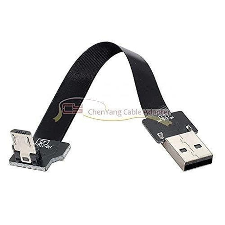 FPC Kábel USB 2.0 Típus-A Férfi - Micro USB 5Pin Férfi Adatlapos FPC Kábel FPV-hez és Telefonhoz Újracsomagolt termék - Outlet24