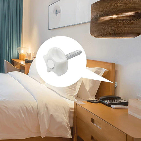 Homsyway 6db rögzítócsavar ágyakhoz, bútorokhoz - Újracsomagolt termék - Outlet24