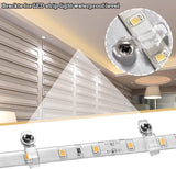 IIRC 200 db LED szalagrögzítő kapcsok 10 mm szélességű LED szalagokhoz, csavarokkal - Outlet24