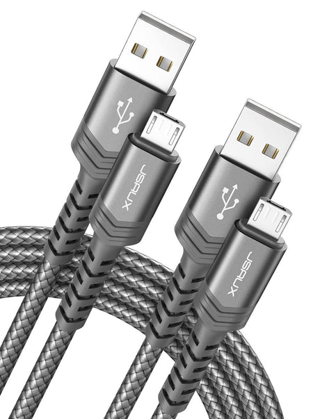 JSAUX Micro USB Kábel 2M 2 darabos (Szürke) - Outlet24