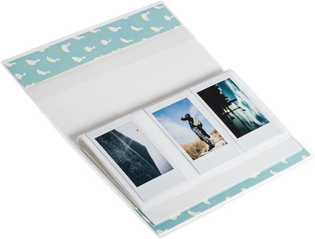 JZK 2 darabos fotóalbum szett, műanyag/PVC, kék/zöld, tökéletes ajándék - Outlet24