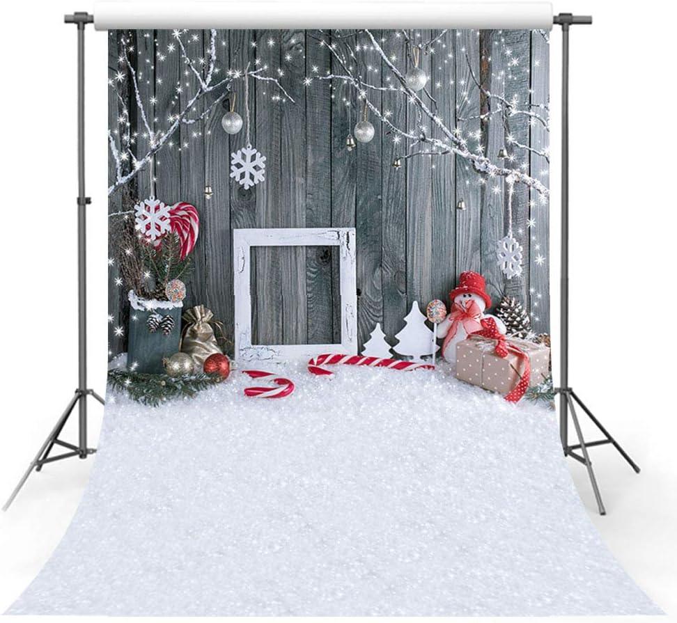 Karácsonyi Fotózás Hátterű "Hópehely és Csengő" Mintával - Open Box - Outlet24