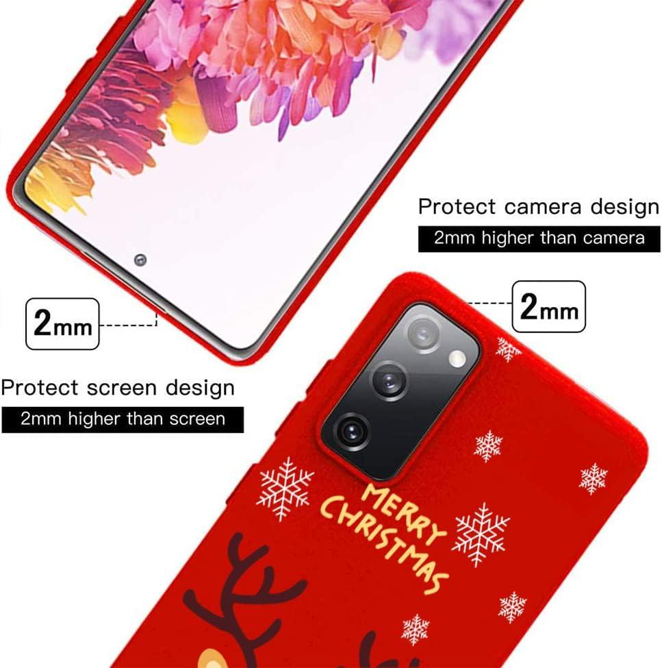 Karácsonyi Védőtok Samsung S22+ 5G-hez + Képernyővédő és Kamerafólia - Outlet24